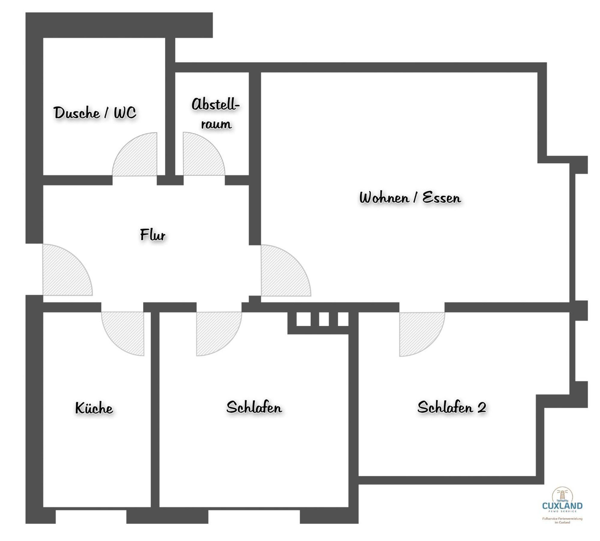 Haus Kerstin Duhnen Wohnung 8 Куксгафен Екстер'єр фото